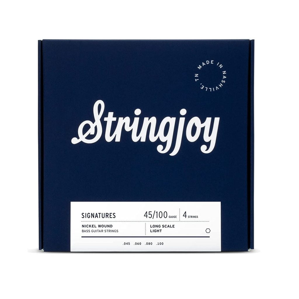 Stringjoy Super Light Gauge (45100) 4 String Long Scale Nickel Wound