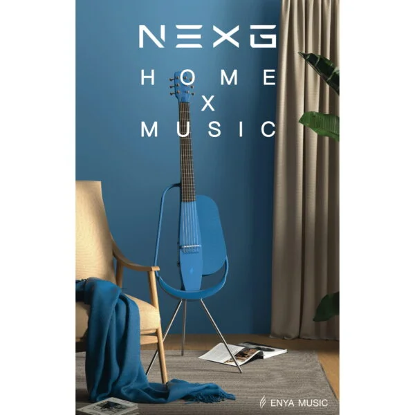 ENYA NEXG® SMART AUDIO GUITAR (BLUE) Including WIRELESS CHARGING STAND - Image 5