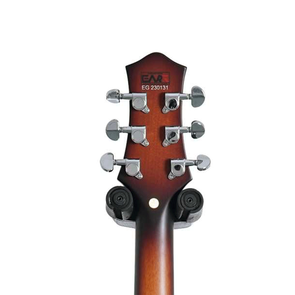 EART E-335 Open Pore Tobacco Sunburst Hollowbody Guitar - Image 6