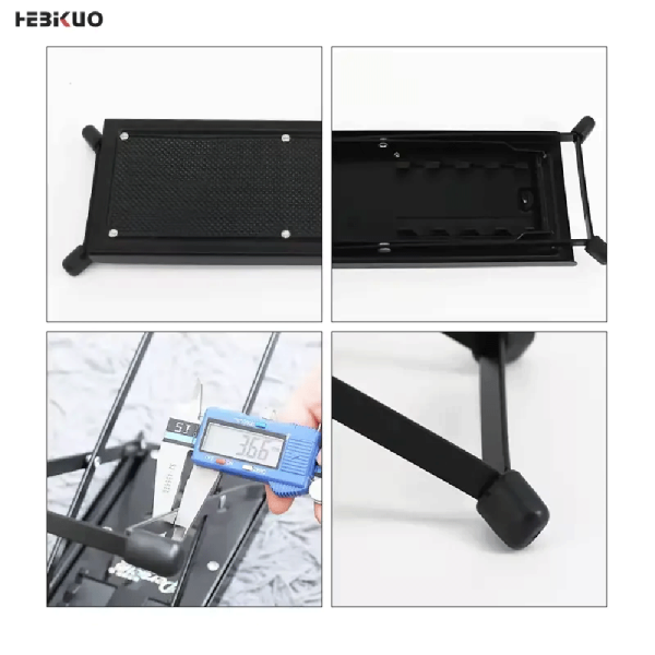 Hebikuo Adjustable Guitar Foot Rest Music Classical Footrest Acoustic Footstool Stand - Image 5