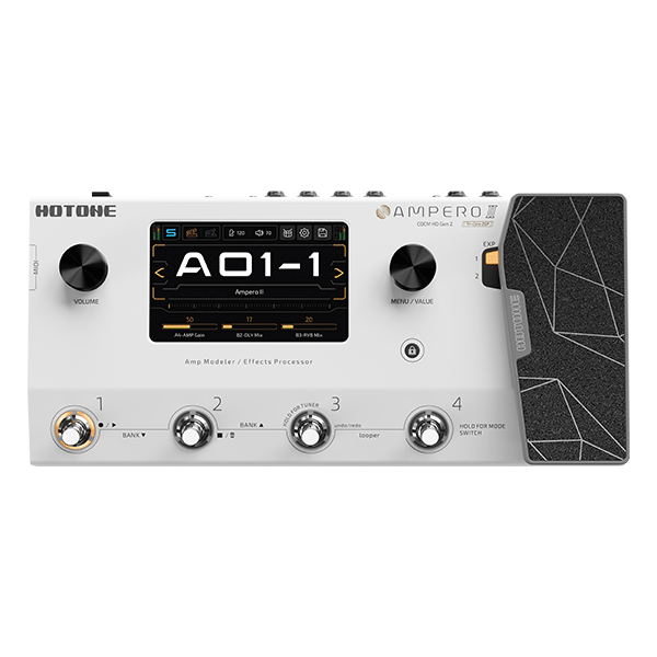 Hotone Ampero 2 MP-350 Multi-FX & Amp Modelling Pedal