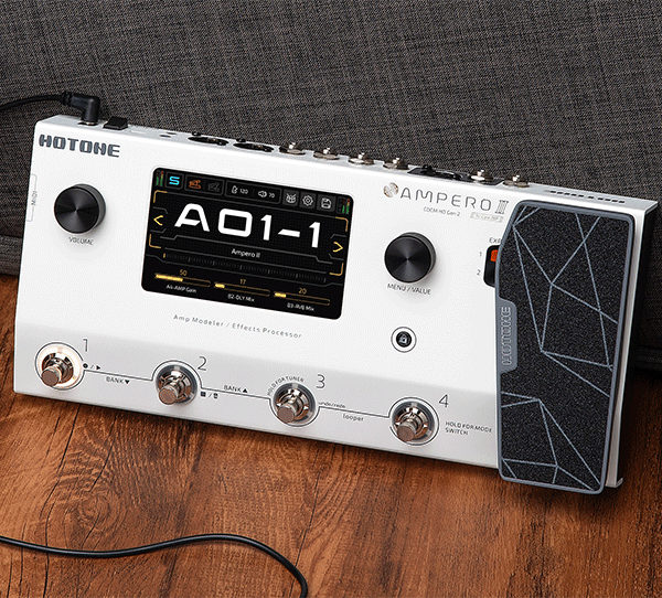 Hotone Ampero 2 MP-350 Multi-FX & Amp Modelling Pedal - Image 2