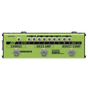 Valeton Dapper Bass Mini Multi-Effect Pedal for Electric Bass